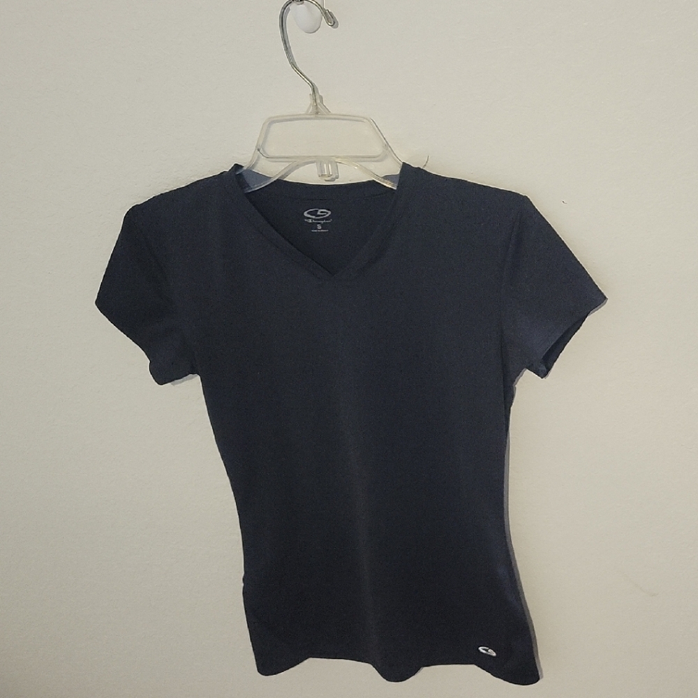 Champion Women's Black Muscle Work Out Tee